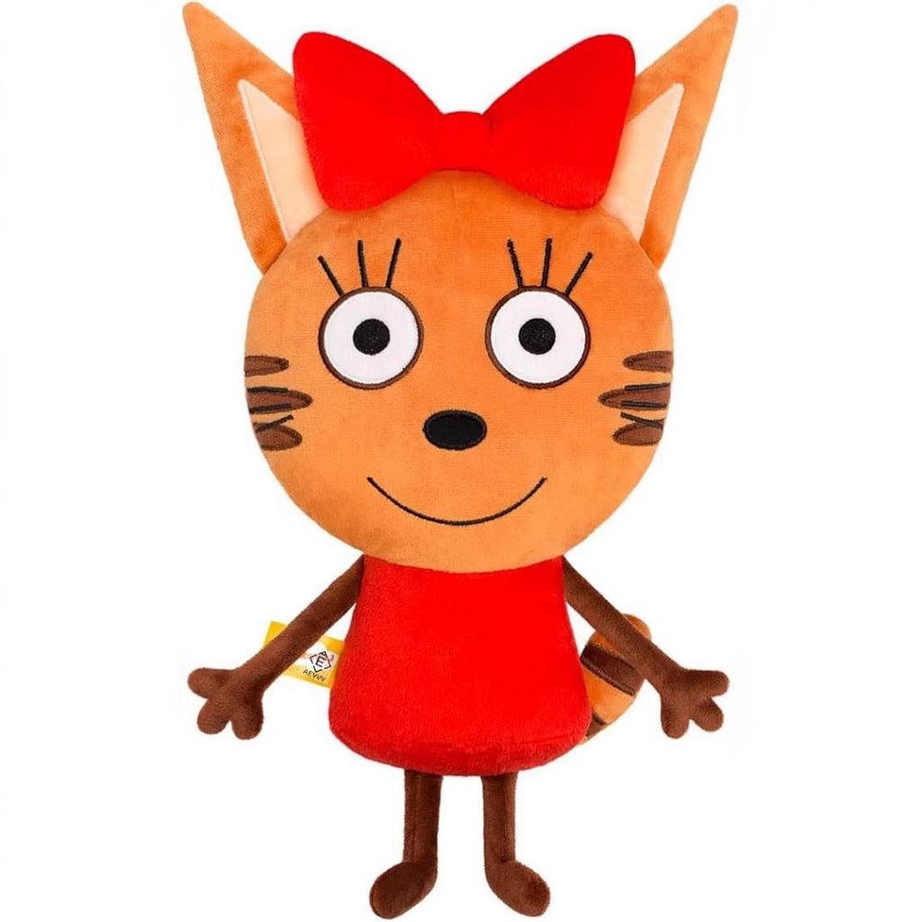 HOT New arrival in stock Kid-e-Cats cartoon toy Karamelka three cats plush soft and cute dolls