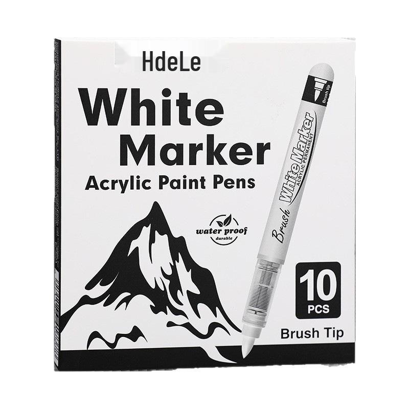 Huidel 710 Liquid Soft Tip Large Capacity White Art Highlighter Pen