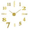 3d Modern Wall Clock Mirror Sticker Acrylic Number Clocks For Home Decoration