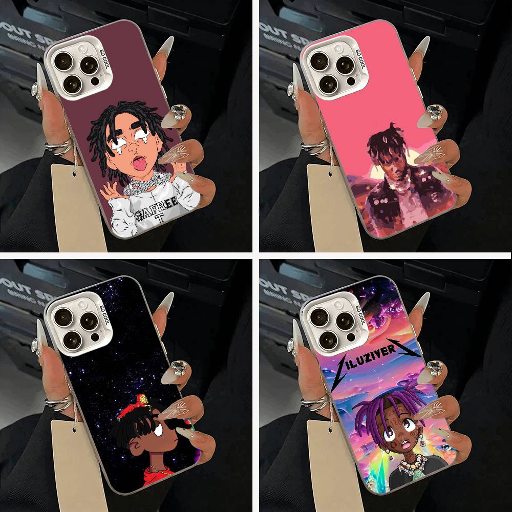 Rapper Lil Uzi V-Vert Phone Case For IPhone 17 Air 16 15 14 13 12 11 Pro Max White Sliver Hard Cover