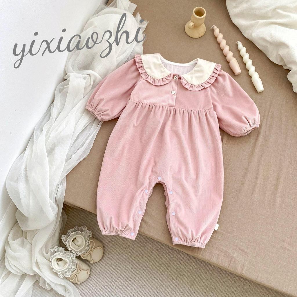 Autumn Baby Girl Bunny Ears Romper - Cute, Fashionable, Comfortable Onesie
