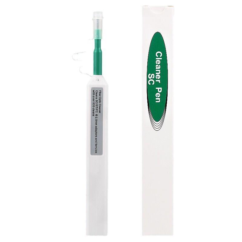Fiber Optic Cleaning Pen for SC/FC/LC Connectors: End Face & Cable Core Cleaner Tool