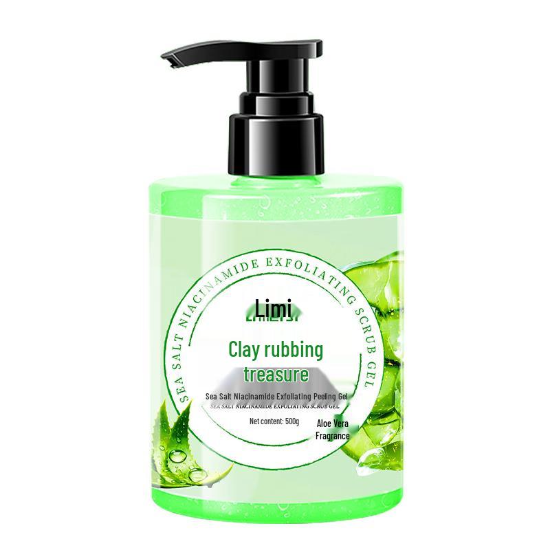 Limeisi Aloe Vera Exfoliating Mud Rub - 3 x 500g Pack