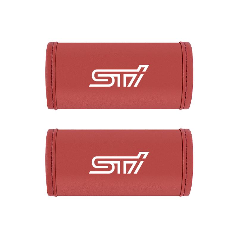 Car Roof Handle Protection Cover Gloves Interior Accessories For Subaru STI WRX Forester Impreza Legacy Outback XV BRZ Tribeca PP444