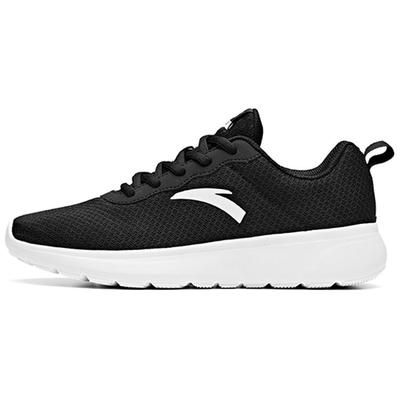 Comfortable Sports Shock Absorption Non-Slip Wear-Resistant Breathable Low-Top Running Shoes Women Sneaker Black White 92915526-1