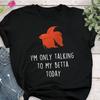 Betta Fish Shirt, , , Funny Betta Lover Gift, Cute Pet Siamese Fighting Fish T-shirt, Tropical Aquarium Tank Tshirt, Anatomy