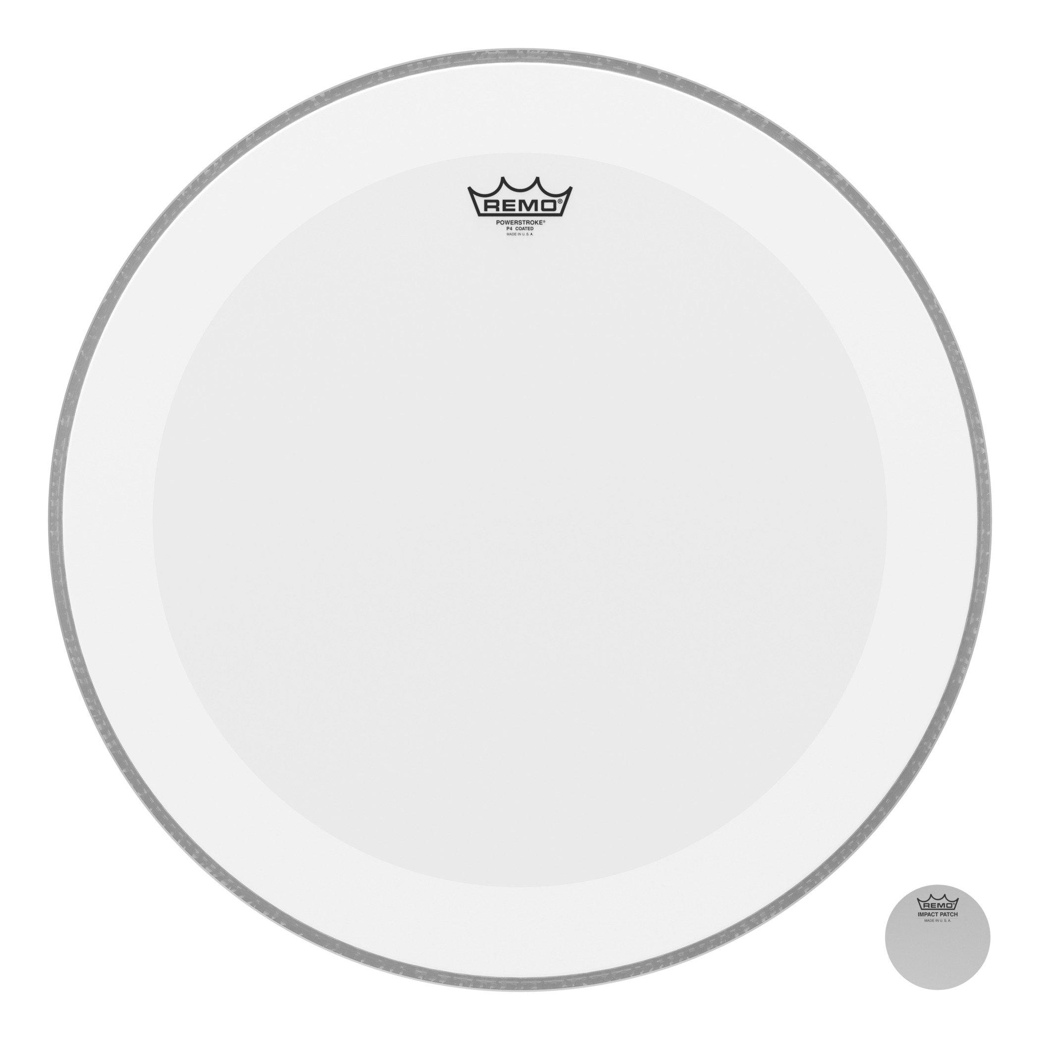 

REMO 22 inch bass drum head power stroke 4 (coated) P4-122B