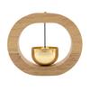 Magnetic Shopkeepers Bell C-shape Wooden Decorative Wind for Door Opening Door Bell Chime