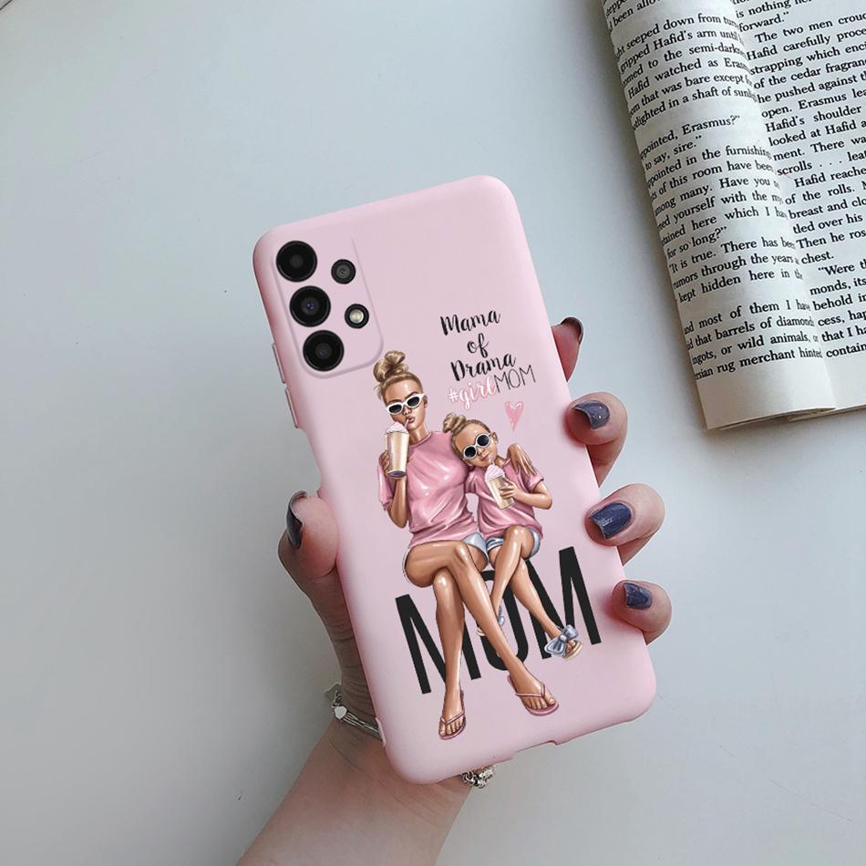 For Cover Samsung Galaxy A13 A33 A53 A73 5G Beautiful Girl Soft Silicone Case For Samsung A13 4G A 13 A135F GalaxyA13 Funda Case