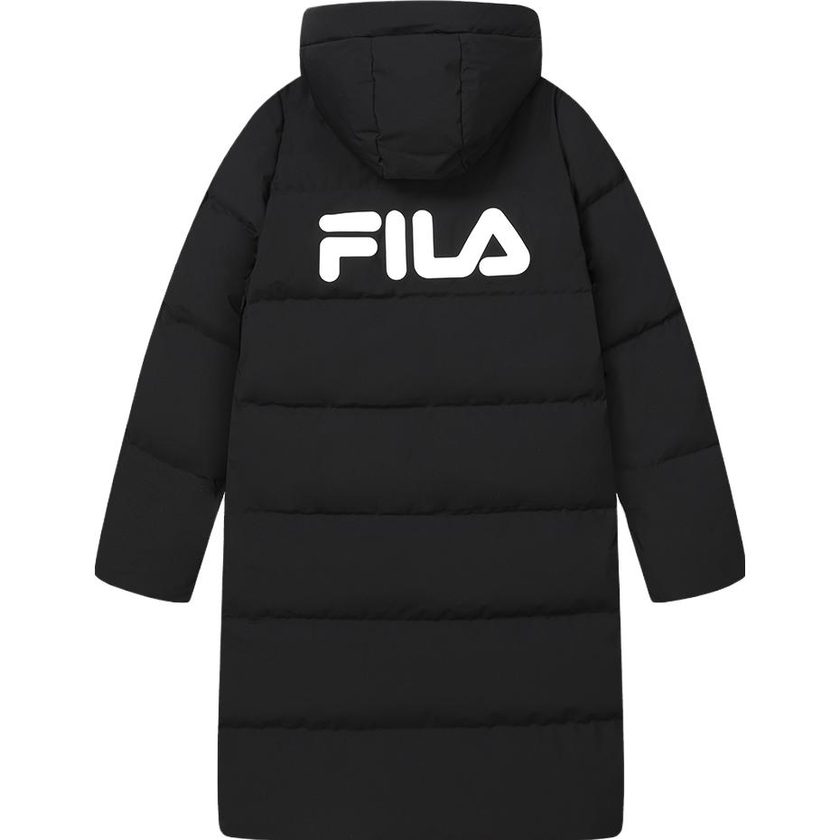 New FILA ORIGINALE Down Jacket Women's Jet Black F11W349910F-BK
