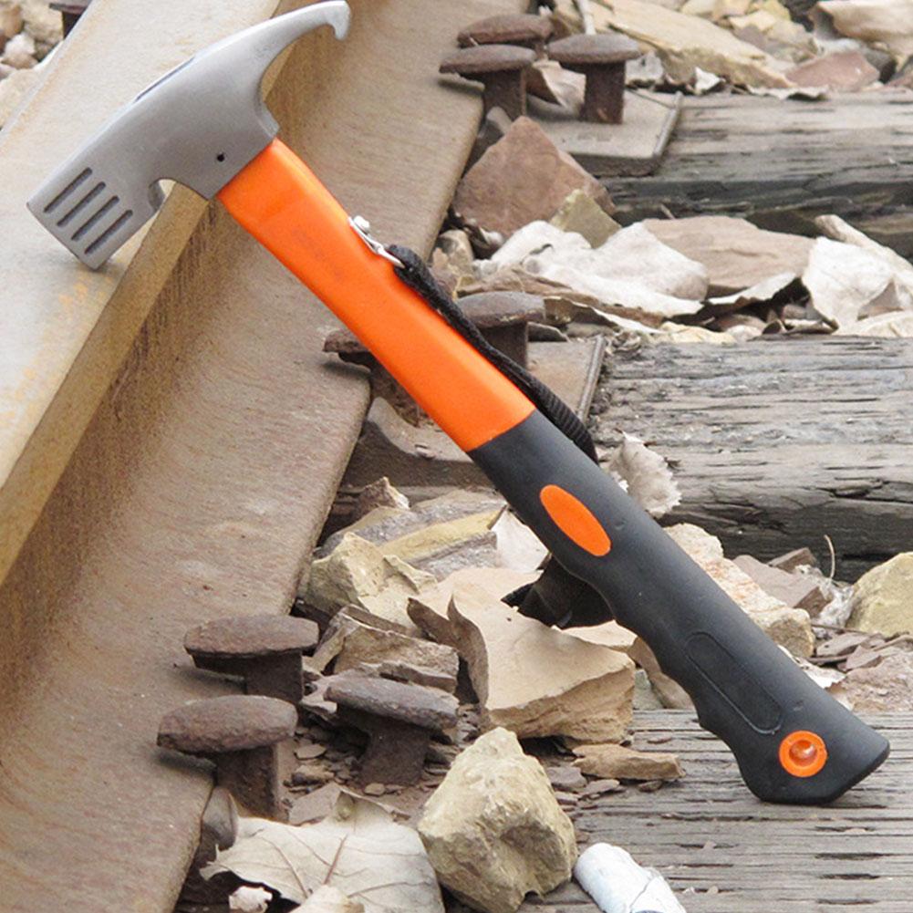 Outdoor Multifunctional Staple Remover Hammer for Camping Climbing