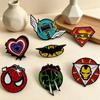 Cartoon brooch badge, cute animal enamel pin, jewelry decoration, cute style collar pin, fan gift