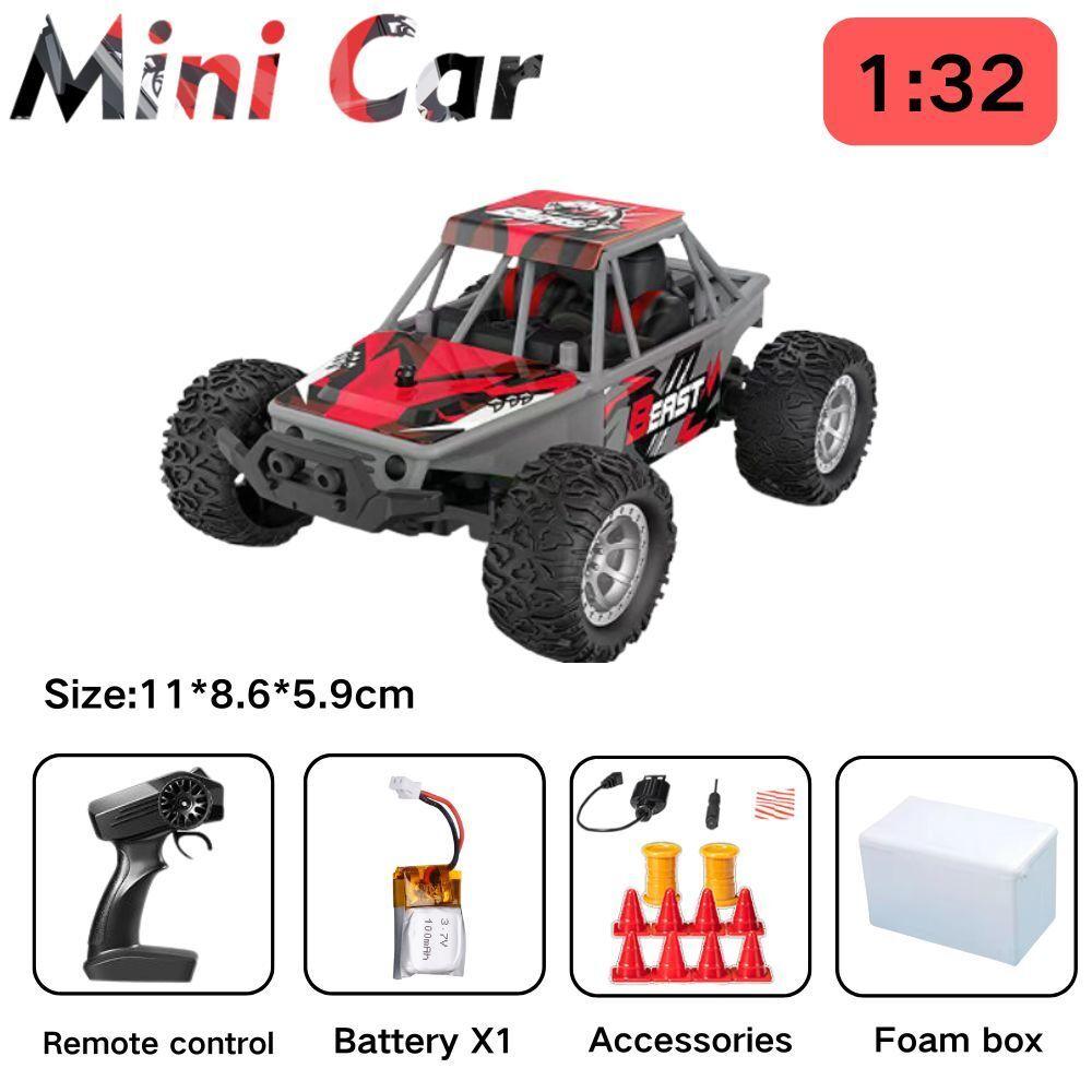 S801 S802 S803 S638 S658 1:32 Mini RC Car With LED Light 4CH High Speed Rechargeable Off Road Vehicle Model Toys For Boys Gift
