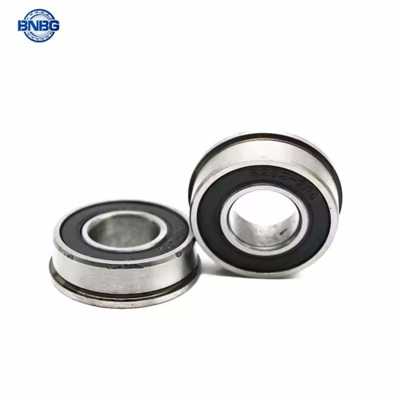 10Pcs F688-2RS Bearing 8x16x5 Mm ABEC-7 Flanged Miniature F688 RS Ball Bearings F688RS For 3D Printer