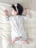 Summer Seven-Sleeve Cotton Romper for Newborns - Cute, Light Pullover