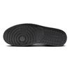 Jordan Air Jordan 1 Abrasion Resistant Low Top Vintage Basketball Shoes Unisex Black Green White 553558-165(Team1483-)