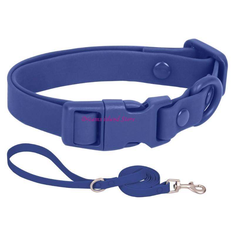 Anti-Escape Dogs Collar Macaron Color Adjustable Dog Training Collar for Walking HX6C