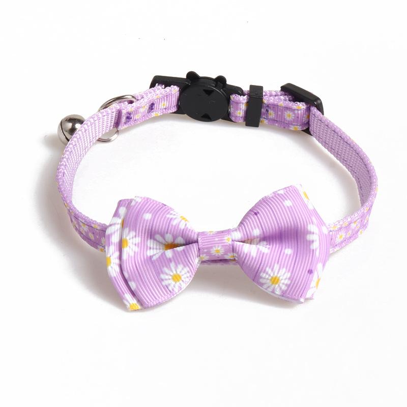 Cat Durable Fashionable Collar Ribbon Design Butterfly Bow Tie Length Adjustable