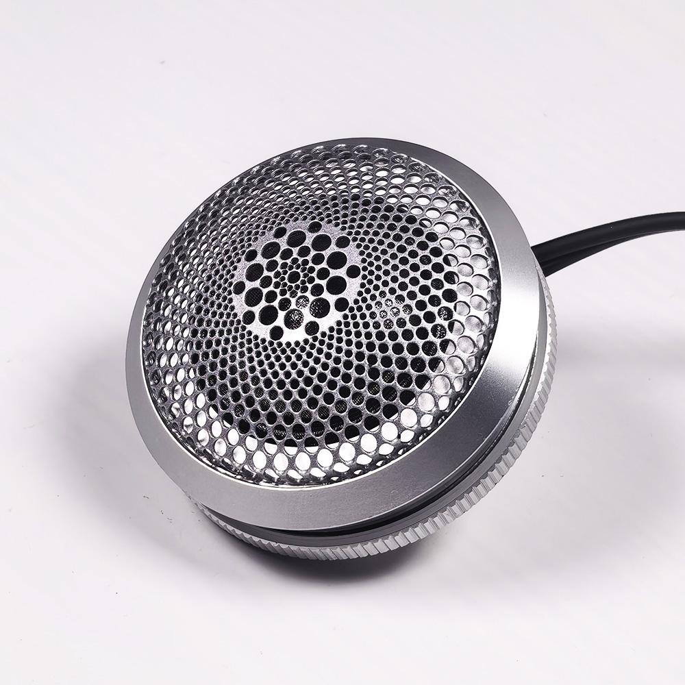 2Pcs 2 Inch Silk Dome Car Tweeter 2kHz-20kHz Clear Sound Universal Fit Weather-Resistant Car Audio Speaker Upgrade