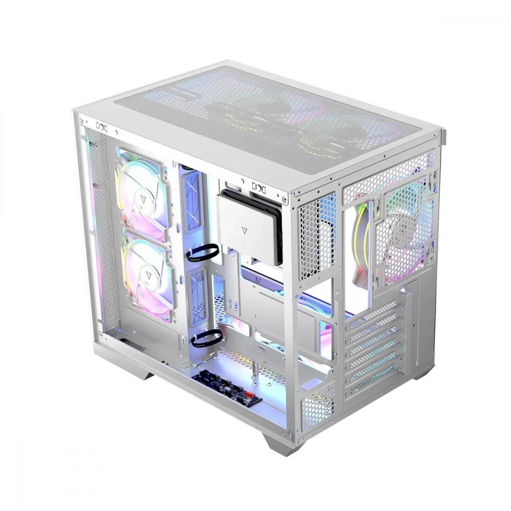 Computer Case Volcano Panorama APEX ARGB 7F MIDI White