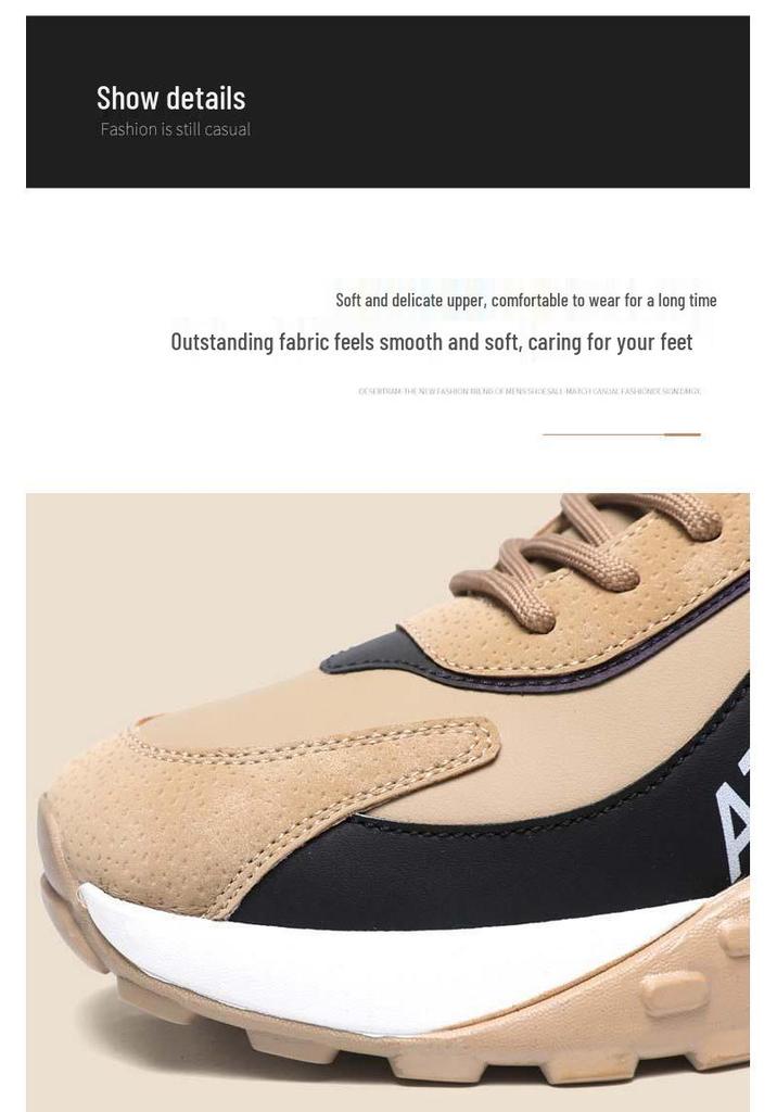 Vielseitige Freizeit-Laufschuhe für Herren - Leicht, Rutschfest, Atmungsaktiv, Weiche Sohle, Bequem und Verschleißfest.