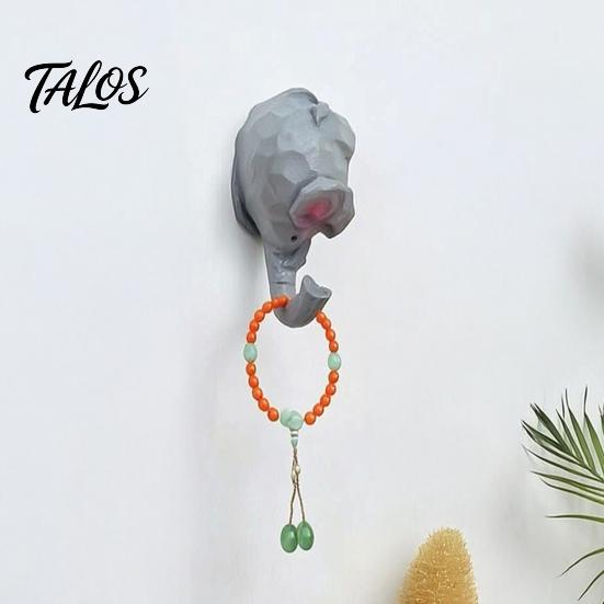 Flamingo Coat Hooks Cute Animal Wall Hook, Flamingos/Giraffes/Swans/Elephants Shape Hanger, Self Adhesive Home Decor Resin Decorative Hook for