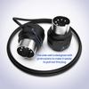 Cme Midi CabLe 4 Pack 60cm 5 Pin Din L Type pLug Midi Interface For Synthesizer 