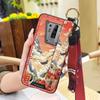 Phone Holder Anti-dust Phone Case For Blackview BV6900 Kickstand Ring Lanyard Durable Dirt-resistant Wristband Soft Case