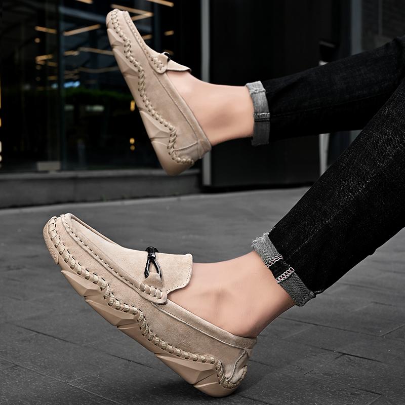 Men's Penny Loafers Moccasin Driving Shoes Slip On Flats Boat Shoes