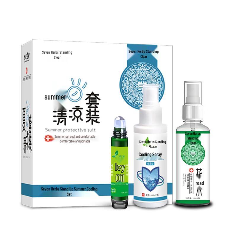

Seven Herbs Cooling Relief Set C