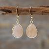 Luxury E-commerce Simple and Sweet Natural Stone Water Drop Earrings Earrings Light Luxury European and American Jewelry Earrings