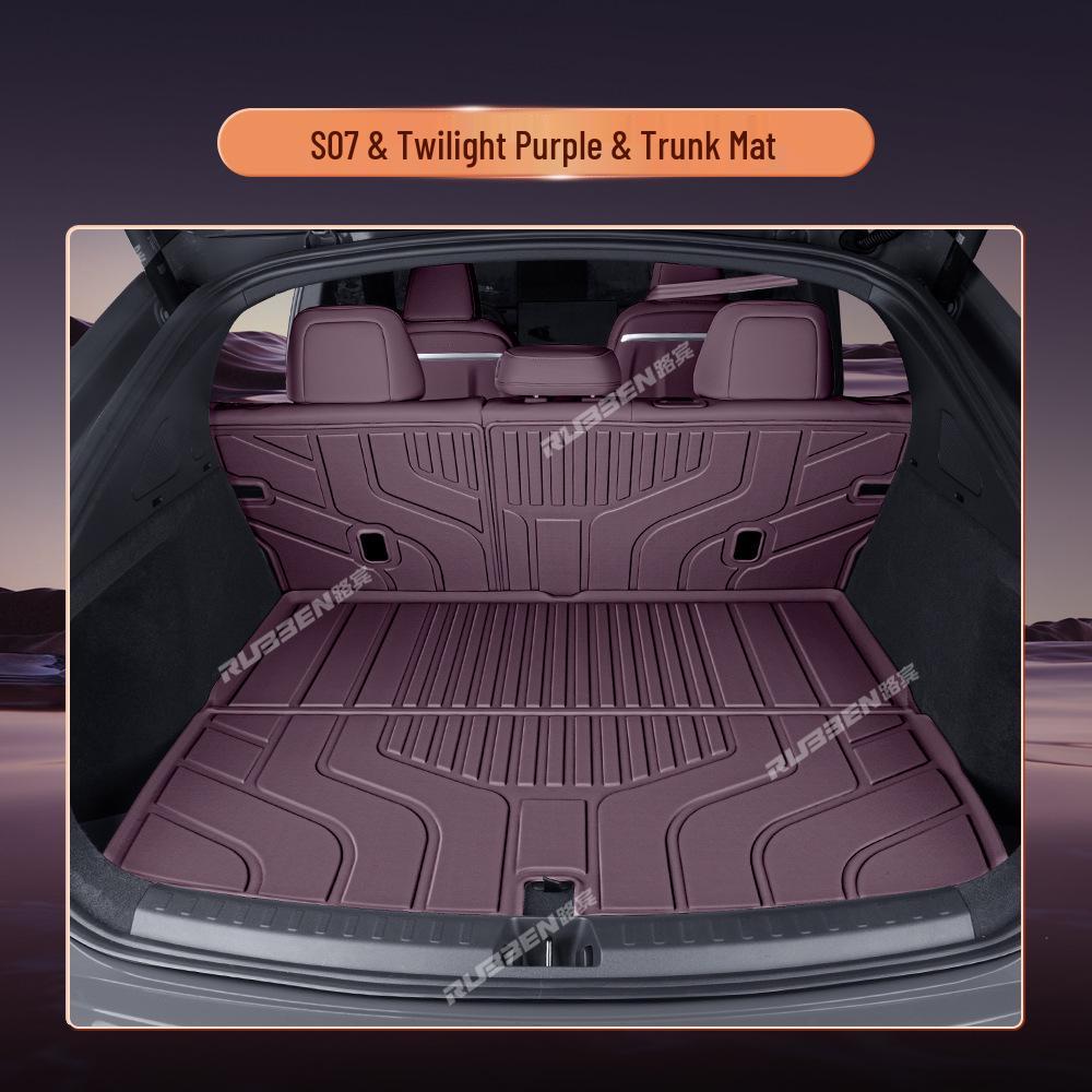 Deep Blue S07 TPE Full Coverage Waterproof Floor Mats for S7 - Interior Modification Carpet