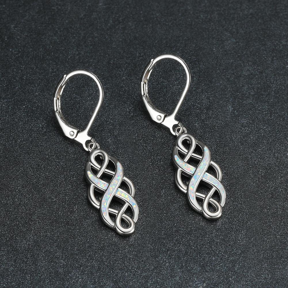 

Летние новые вязаные серьги в китайском стиле с женским независимым дизайном, креативные серьги