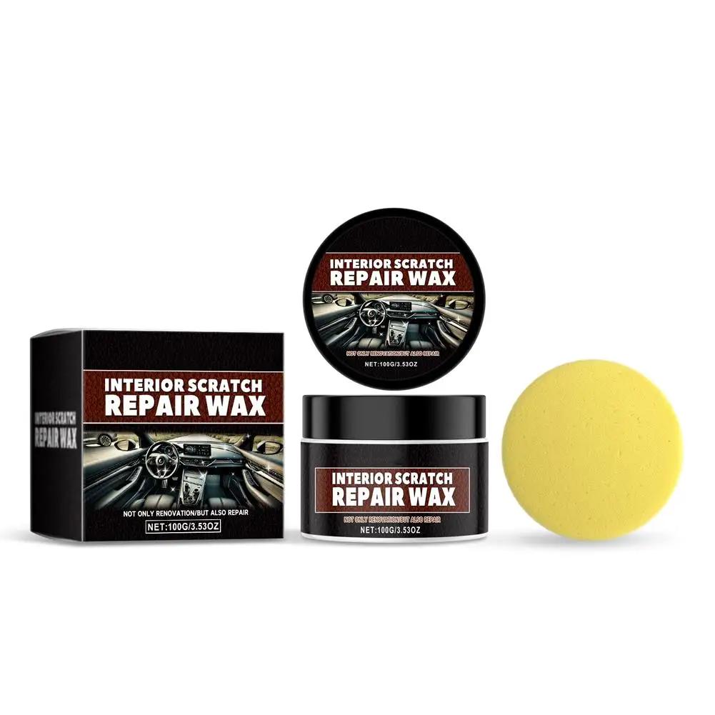 

Premium Car Interior Scratch Repair Wax – Deep Clean, Maintenance Polishing, Scratch & Decontamination, Kit Brightening P0X2