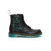 Dr. Martens 1460 Casual Skull Print Durable Boots Kids Boots Black Blue 27077001