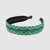 LALA Afrikanisches Muster Haarband P-GRÜN