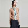 Cc Collect Scarf Layered Knit Pullover C263ksk006