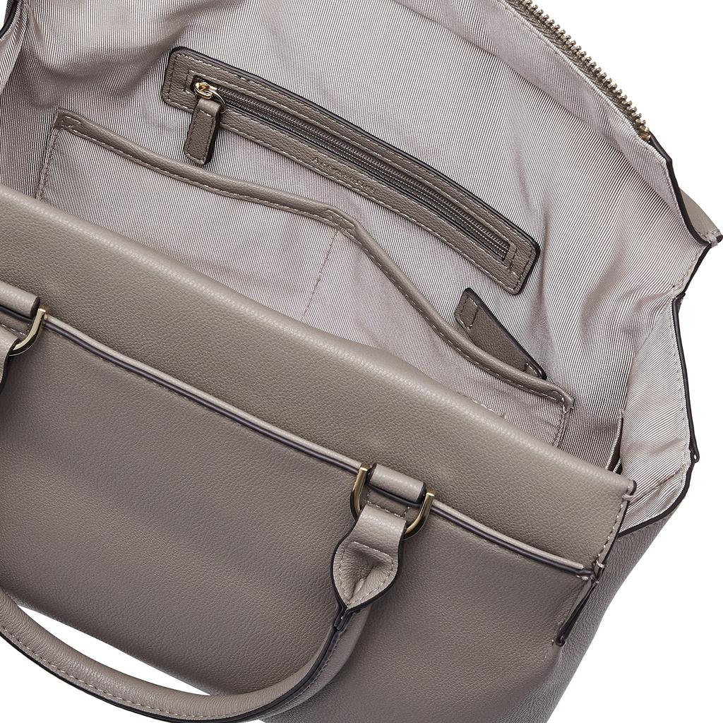 Handbag OL Bag 2022 Middle Size Light Greyge [Jewel Narrows] No.16113 Women's