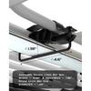 64 X 39 Inch Universal Roof Rack Basket, 200 Lbs Capacity Cargo Carrier with Wind Fairing for SUV, Truck, RV & Vehicle Roof Rack