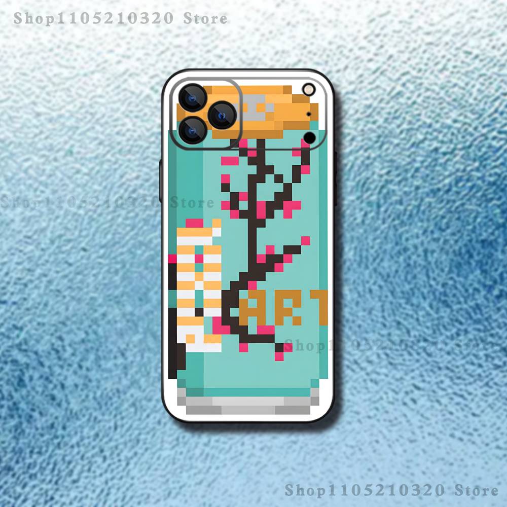 

A-Arizona Green Tea Phone Case For iPhone 17,16,15,14,13,12,Pro,Max,Plus,E,SE4,Air,Mini Black Soft Box iPhone16pro