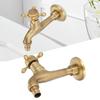Wall Mounted Faucet Brass Faucet Tap Vintage Washing Machine Faucet Sink