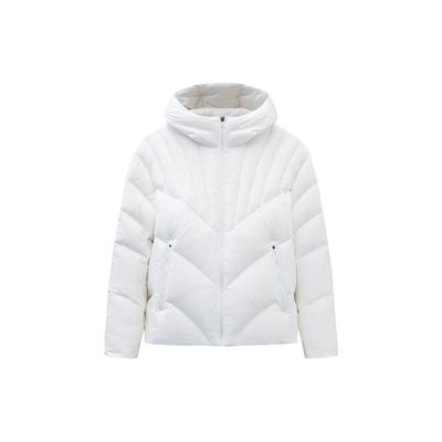 Champion All-Weather Series Solid Color Zip-Up Jacket Women Jacket Paper-White 162410911-1