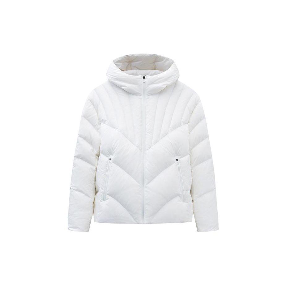 

Anta Champion All-Weather Series Solid Color Zip-Up Jacket Women Jacket Paper-White 162410911-1 2XL