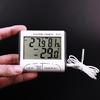Termometer Hygrometer LCD-skärm Digital Fuktighetssensor Temperaturmätare