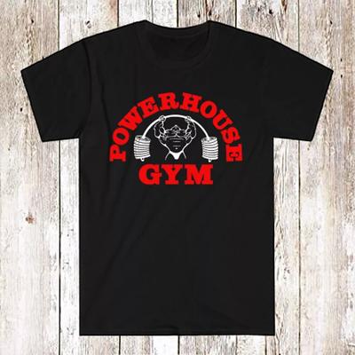 Camiseta Negra Powerhouse Gym