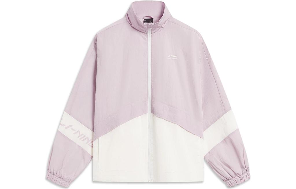 Li Ning Sports Fashion Collection Jackets & Coats Women's Silk Purple/Ivory AFDT880-2