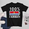 Unisex Tshirt Kiribati Flag Cool Fans T Shirt Unisexs Tee 100 Cotton Xs5xl Oneck Tshirt Fashion Short Sleeve
