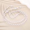 Yi Lian Handmade ABS Pearl Beaded Crossbody Bag & Phone Lanyard Strap