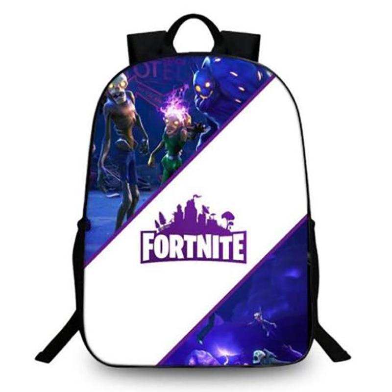 3d Fortnite Game Print Backpack Bookbag School Laptop Travel Bag Boy Girl