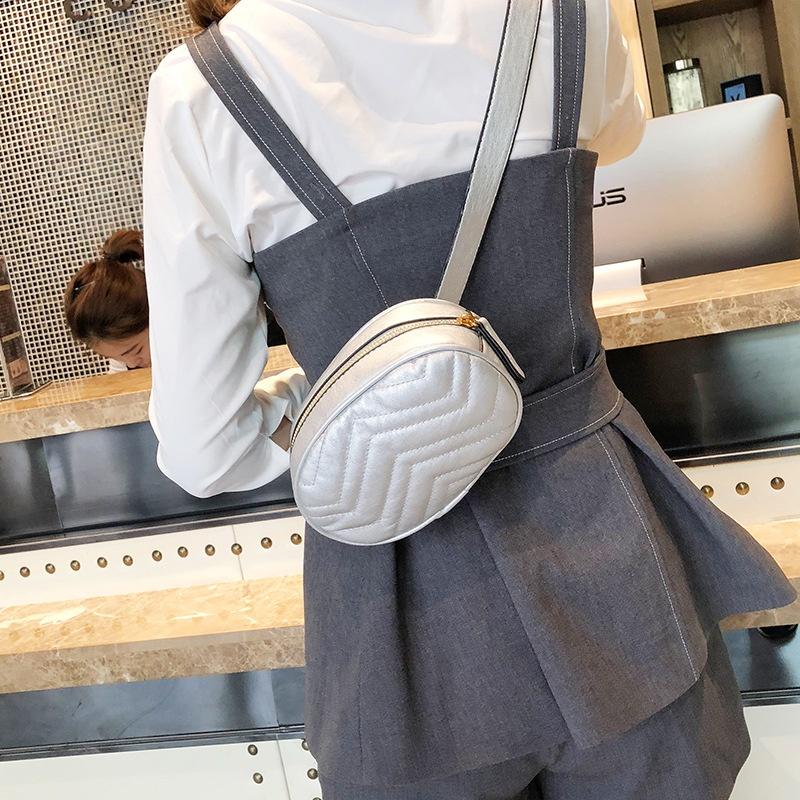 Fashion Waist Fanny Pack Women Leather Belt With Elegant Zipper Closure For Casual Use